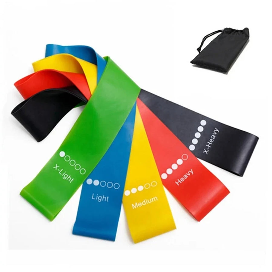 Resistance Loop Bands – 5 Levels + Carry Bag