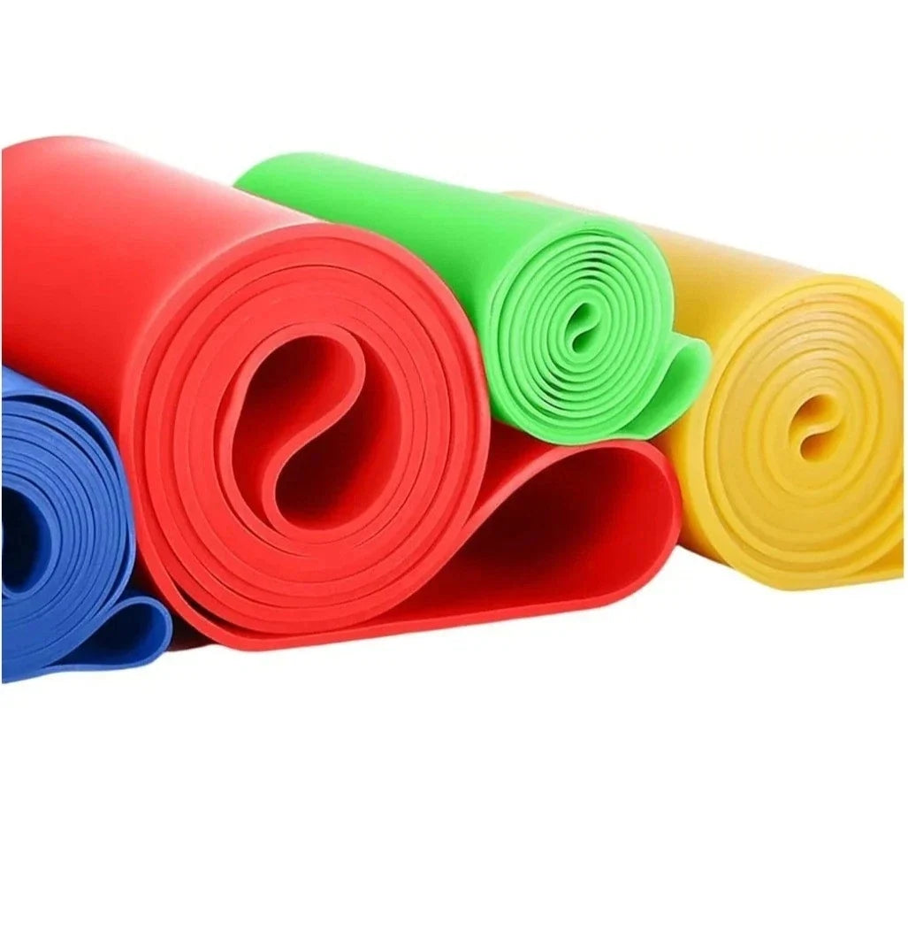 Resistance Bands Loop Set of 5 Exercise Strength Workout Fitness Yoga Booty Band Training